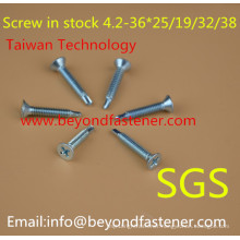 Self Drilling Screw Flat Head Screw Fastener